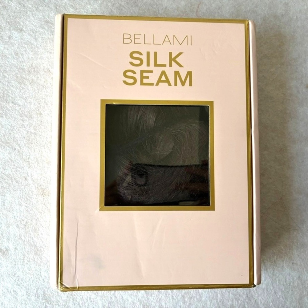 BELLAMI Silk Seam 20" #3 Walnut Brown 4 Wefts 120g Clip-In Hair New
